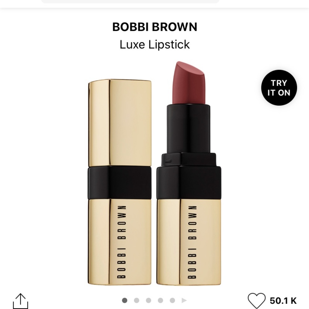 Bobbi Brown luxe lipstick pink buff